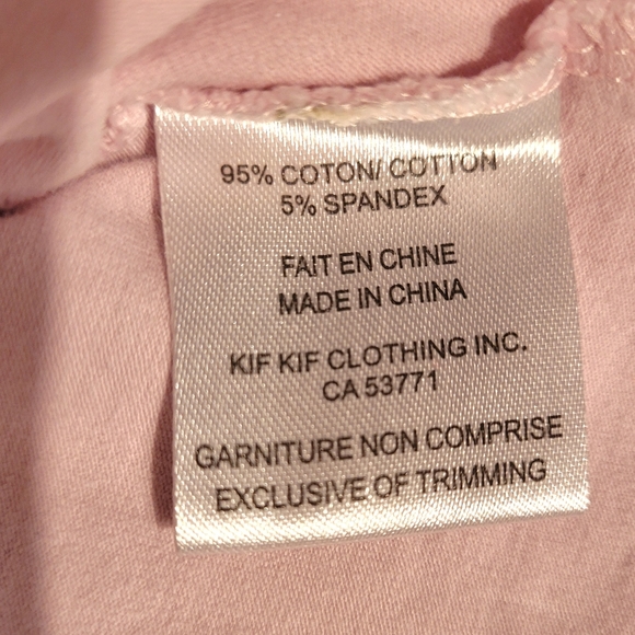 ⏰️3/10$ 6Y Pink long sleeves t-shirt with turtleneck - Picture 7 of 7